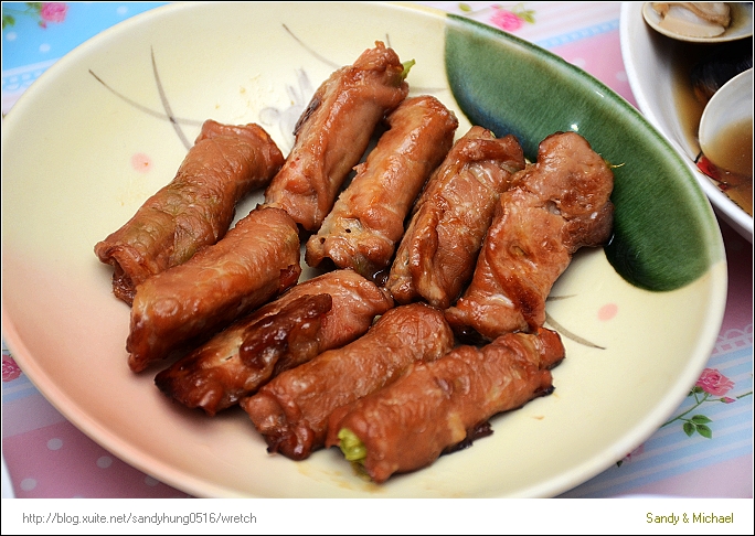 【筆記】香烤梅花肉豆子捲